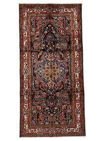 Authentic
 Rug Nahavand Rug 156X316 Runner
 Black/Dark Red (Wool, Persia/Iran)