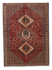 142X198 Hamadan Rug Rug Oriental Dark Red/Black (Wool, Persia/Iran)