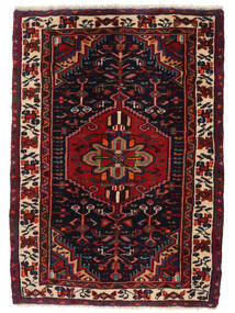Asadabad Rug Rug 66X92 Black/Dark Red (Wool, Persia/Iran)