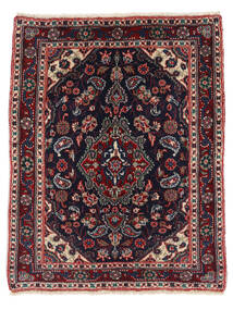 Authentic
 Rug Jozan Rug 69X89 Black/Dark Red (Wool, Persia/Iran)