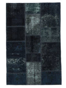 Patchwork Rug Rug 102X153 Black/Dark Teal (Wool, Persia/Iran)