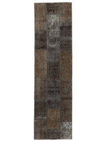  85X303 Vintage Small Patchwork Rug Wool, 