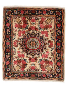  Persian Mehraban Rug 67X78 Black/Dark Red (Wool, Persia/Iran)