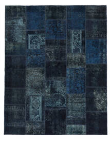Patchwork - Persien/Iran Rug 203X257 Black/Dark Blue (Wool, Persia/Iran)