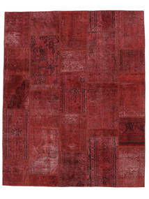 Patchwork Rug Rug 207X254 Dark Red/Black (Wool, Persia/Iran)