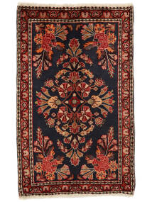  Hamadan Rug 62X99 Persian Wool Rug Black/Dark Red Small Rug 