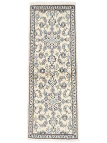  Nain Rug 72X200 Authentic
 Oriental Handknotted Runner
 (Wool, )