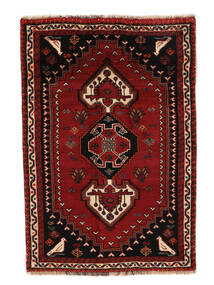  Persian Qashqai Rug Rug 79X117 Black/Dark Red (Wool, Persia/Iran)