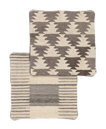  Persian Patchwork Pillowcase - 2 Pack Rug 50X50 Square Brown/Beige (Wool, Persia/Iran)