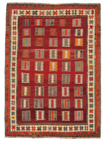  Kilim Vintage Rug 153X214 Vintage Persian Wool Rug Dark Red/Brown Small Rug 