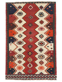  Kilim Vintage Rug 144X220 Vintage Persian Wool Rug Dark Red/Black Small Rug 