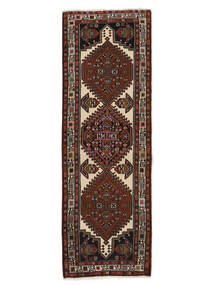  Oriental Ardebil Rug Rug 68X204 Runner
 Black/Brown (Wool, Persia/Iran)