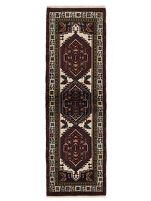  67X210 Ardebil Rug Runner
 Rug Black/Brown Persia/Iran 