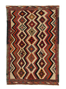 Kilim Vintage Rug Rug 156X231 Black/Dark Red (Wool, Persia/Iran)
