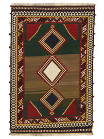  Persian Kilim Vintage Rug 173X260 Black/Dark Red 