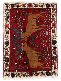 Asadabad Rug 65X91 Persian Wool Rug Dark Red/Black Small Rug 