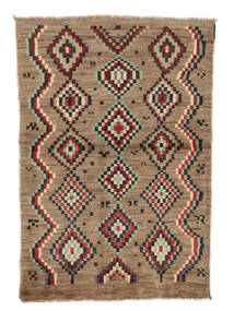 87X125 Moroccan Berber - Afghanistan Rug Modern Brown/Black (Wool, Afghanistan)