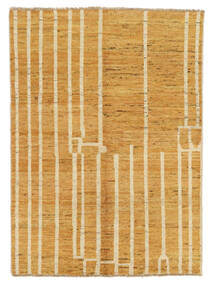 125X175 Contemporary Design Rug Rug Authentic
 Modern Handknotted Orange/Brown (Wool, Afghanistan)