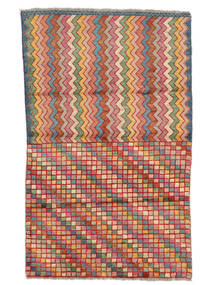  Moroccan Berber - Afghanistan 113X187 Wool Rug Dark Red/Brown Small Rug 
