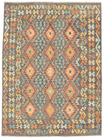 Kilim Afghan Old Style Rug Rug 175X237 Brown/Orange (Wool, Afghanistan)