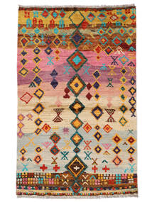  89X141 Shaggy Rug Small Moroccan Berber - Afghanistan Wool, 