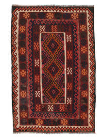  Oriental Kilim Maimane Rug Rug 105X158 Black/Dark Red (Wool, Afghanistan)