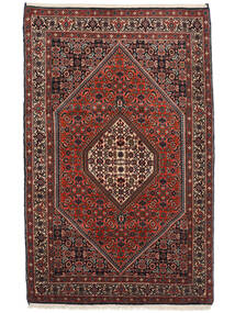  Persian Bidjar Rug 93X145 Black/Dark Red (Wool, Persia/Iran)