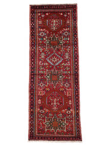  Persian Hamadan Rug Rug 107X290 Runner
 Dark Red/Black (Wool, Persia/Iran)