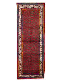  Hamadan Rug 108X297 Persian Wool Dark Red/Black Small 