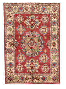 149X221 Kazak Fine Rug Oriental Brown/Dark Red (Wool, Afghanistan)