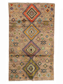 105X180 Moroccan Berber - Afghanistan Rug Modern Brown/Orange (Wool, Afghanistan)
