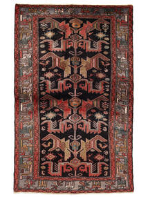  Persian Asadabad Rug 128X205 Black/Dark Red (Wool, Persia/Iran)