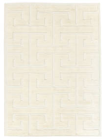 Byzan 140X200 Small Off White Wool Rug 