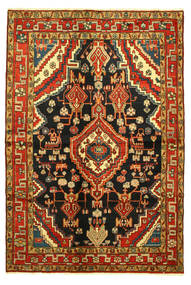  Hamadan Rug 138X203 Authentic
 Oriental Handknotted (Wool, Persia/Iran)