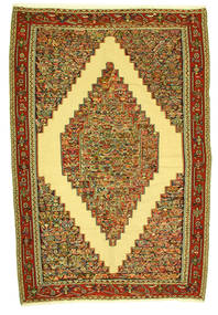  Kilim Senneh Rug 198X292 Authentic
 Oriental Handwoven (Wool, Persia/Iran)
