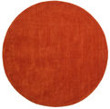 Handloom Rug - Rust red / Red