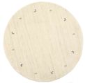 Gabbeh loom Two Lines Rug - Off white