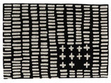 Count Down Rug - Black / Off white
