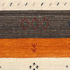 Loribaf Loom Designer Rug - Grey / Multicolor